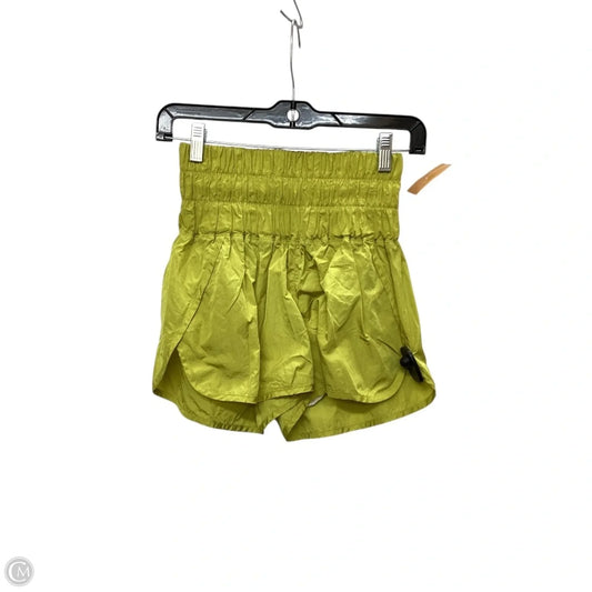 Athletic Shorts By Free People In Green, Size: Xs