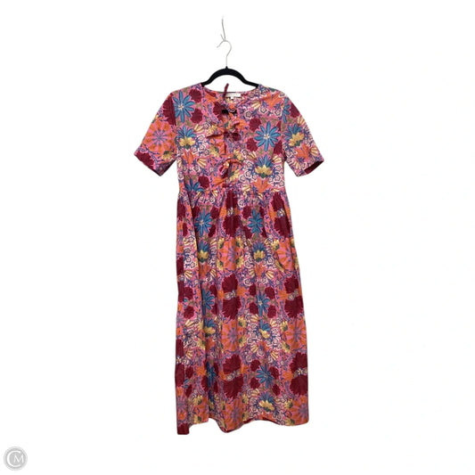 Dress Casual Maxi By Clothes Mentor In Floral Print, Size: M
