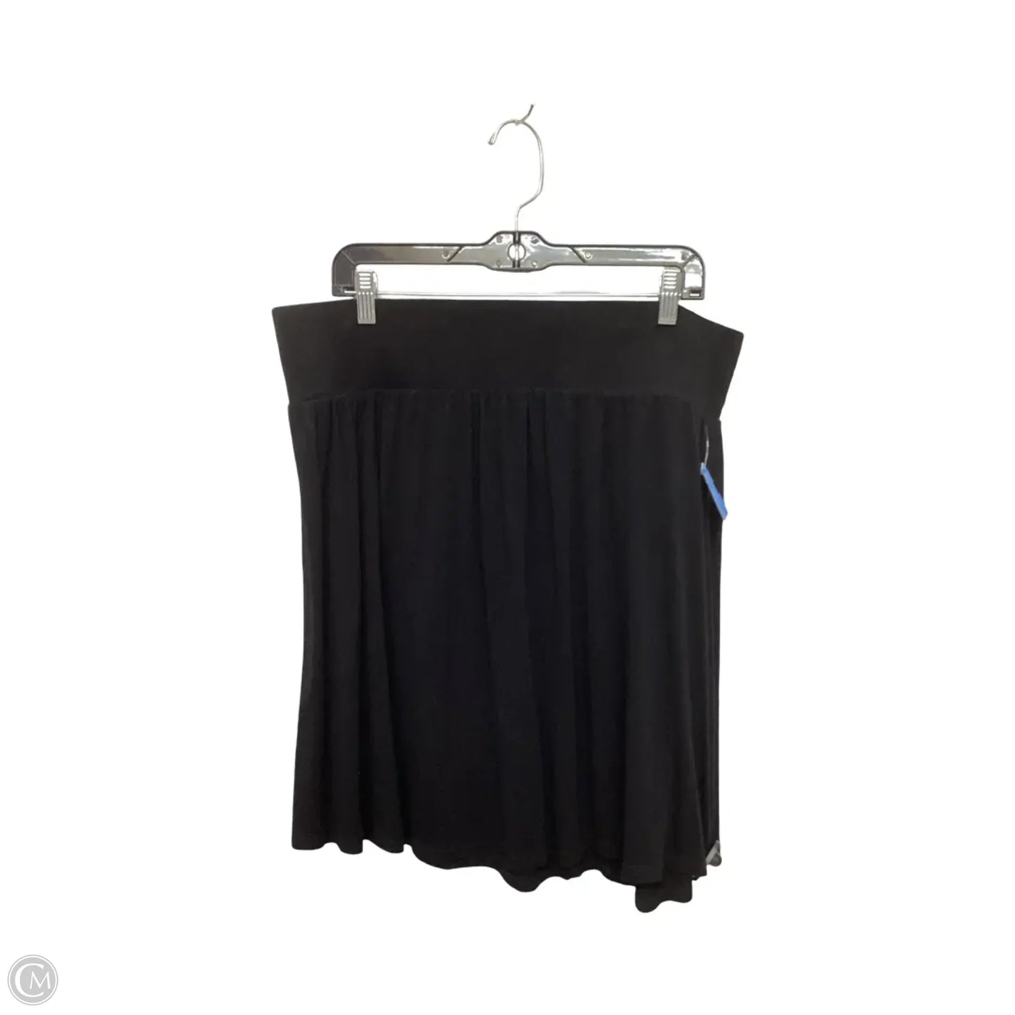 Skirt Midi By Lane Bryant In Black, Size: 1x