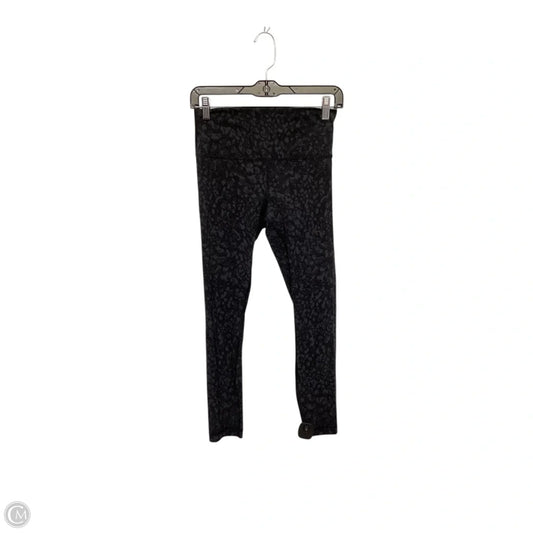 Athletic Leggings By Lululemon In Black, Size: 8