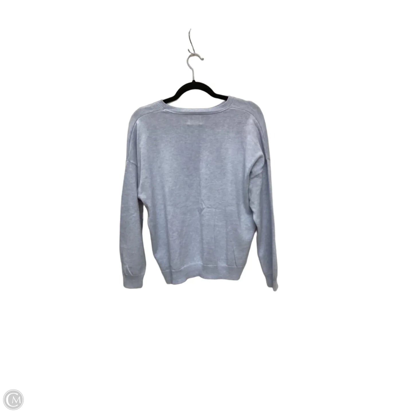 Designer Sweater By Clothes Mentor In Blue, Size: S