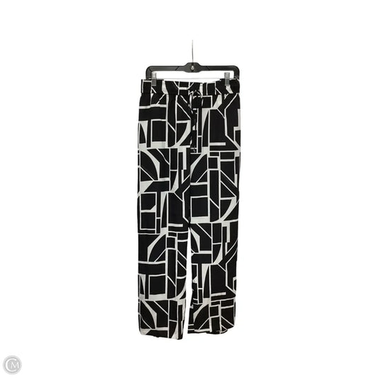 Pants Designer By Karl Lagerfeld In Black & White, Size: 2x