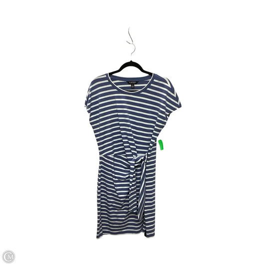 Dress Casual Short By Lauren By Ralph Lauren In Blue & White, Size: L