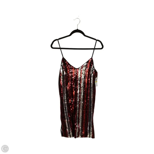 Dress Party Short By Bar Iii In Black & Red, Size: M