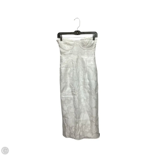 Dress Party Midi By Lulus In White, Size: S