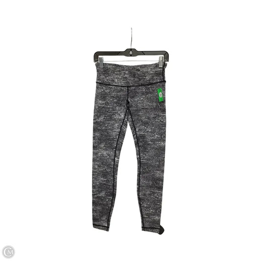 Athletic Leggings By Lululemon In Grey, Size: 6