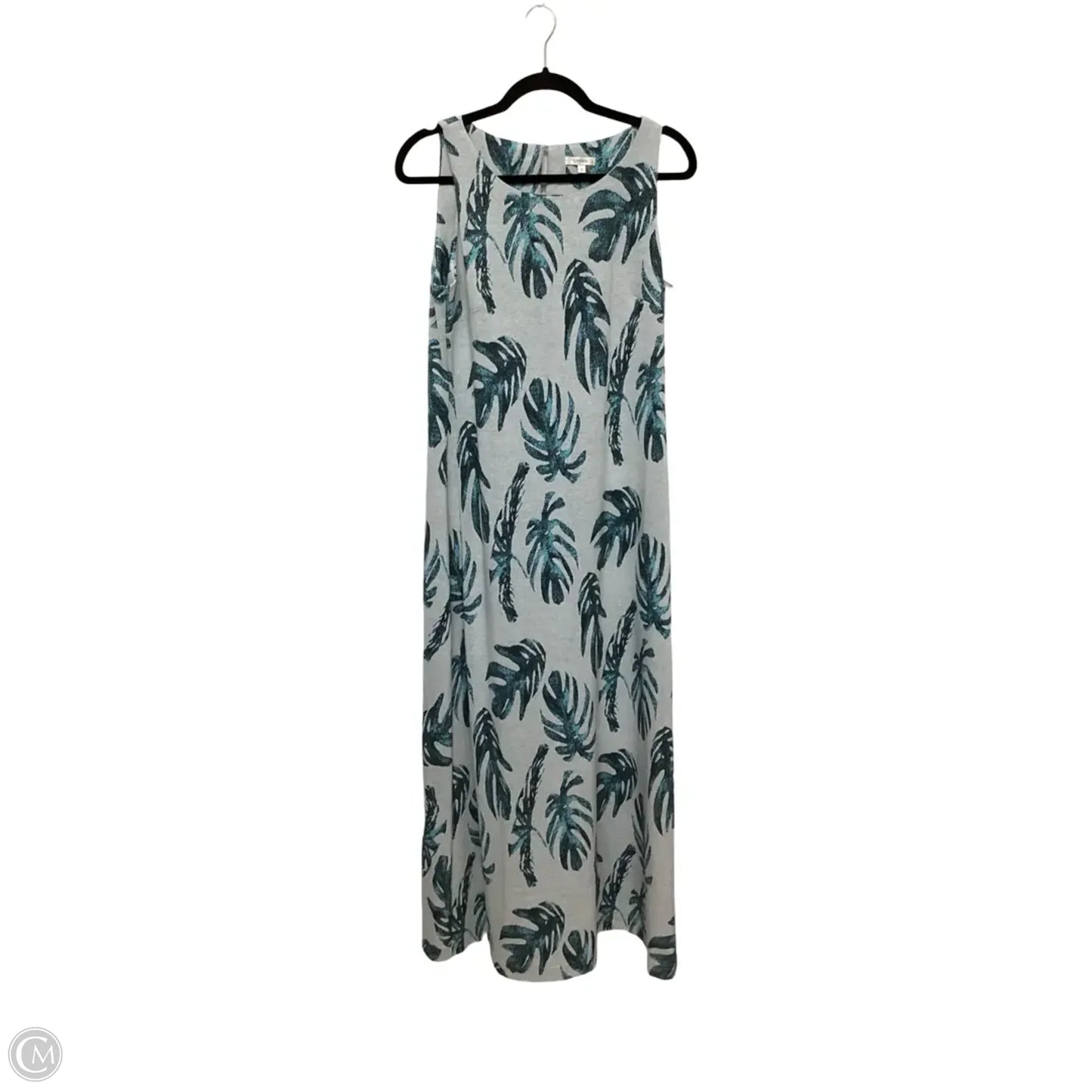 Designer Dress Casual Maxi By Tyler Boe In Tropical Print, Size: S