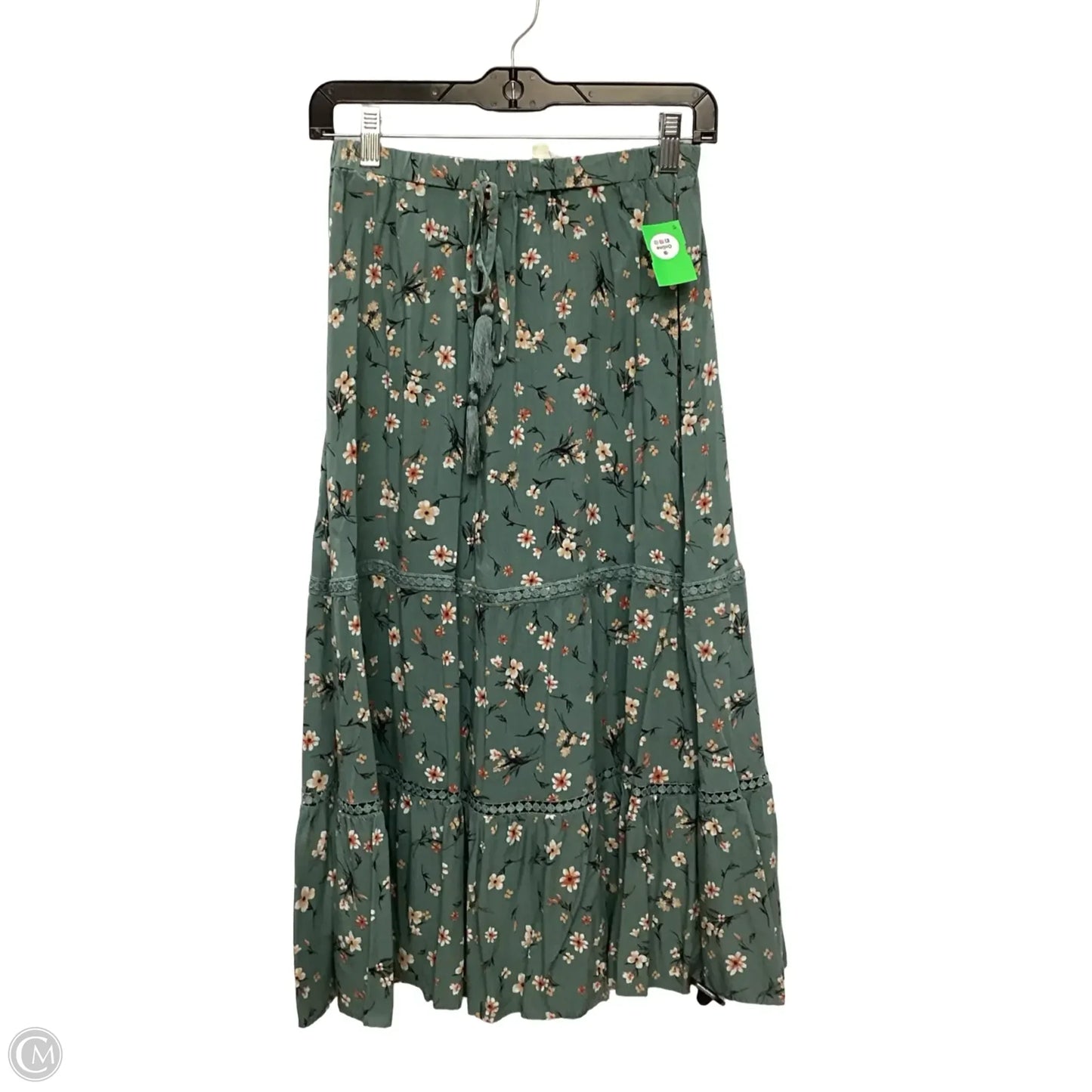 Skirt Midi By Indigo Rose In Green, Size: M