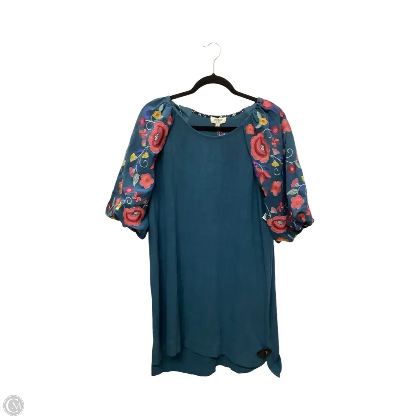 Dress Casual Short By Umgee In Blue, Size: M