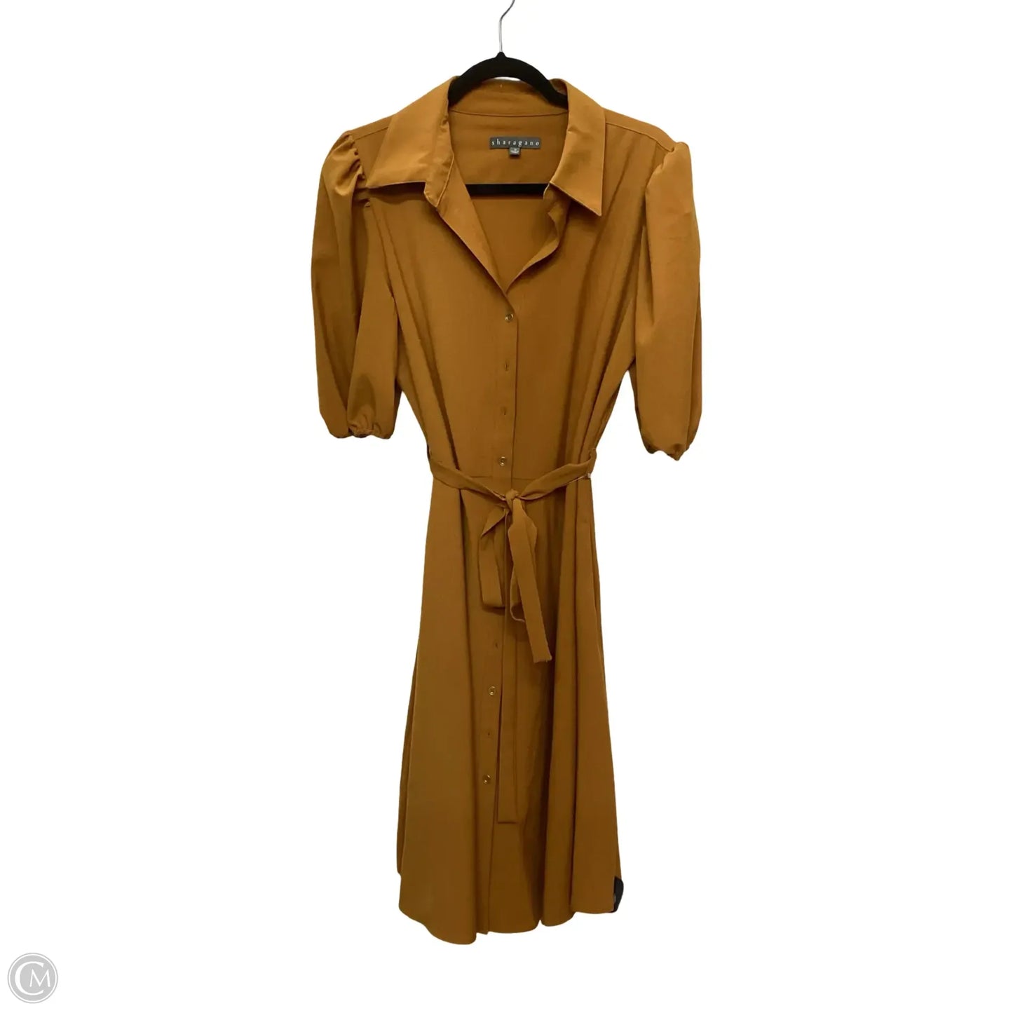 Dress Casual Short By Sharagano In Yellow, Size: 12
