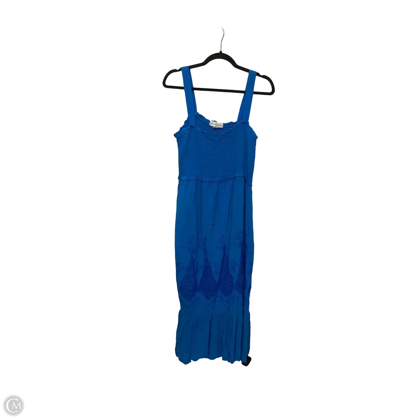 Dress Casual Midi By Knox Rose In Blue, Size: L