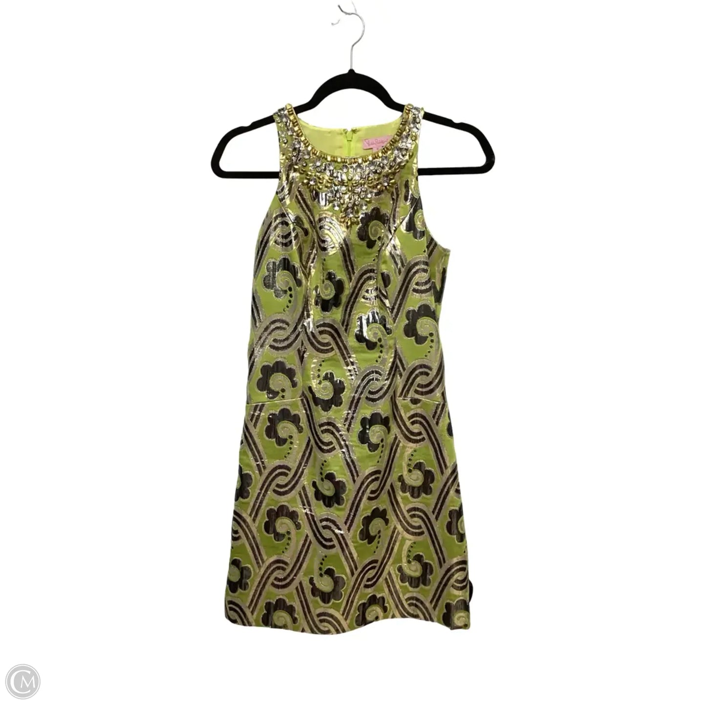 Dress Designer By Lilly Pulitzer In Green, Size: 0