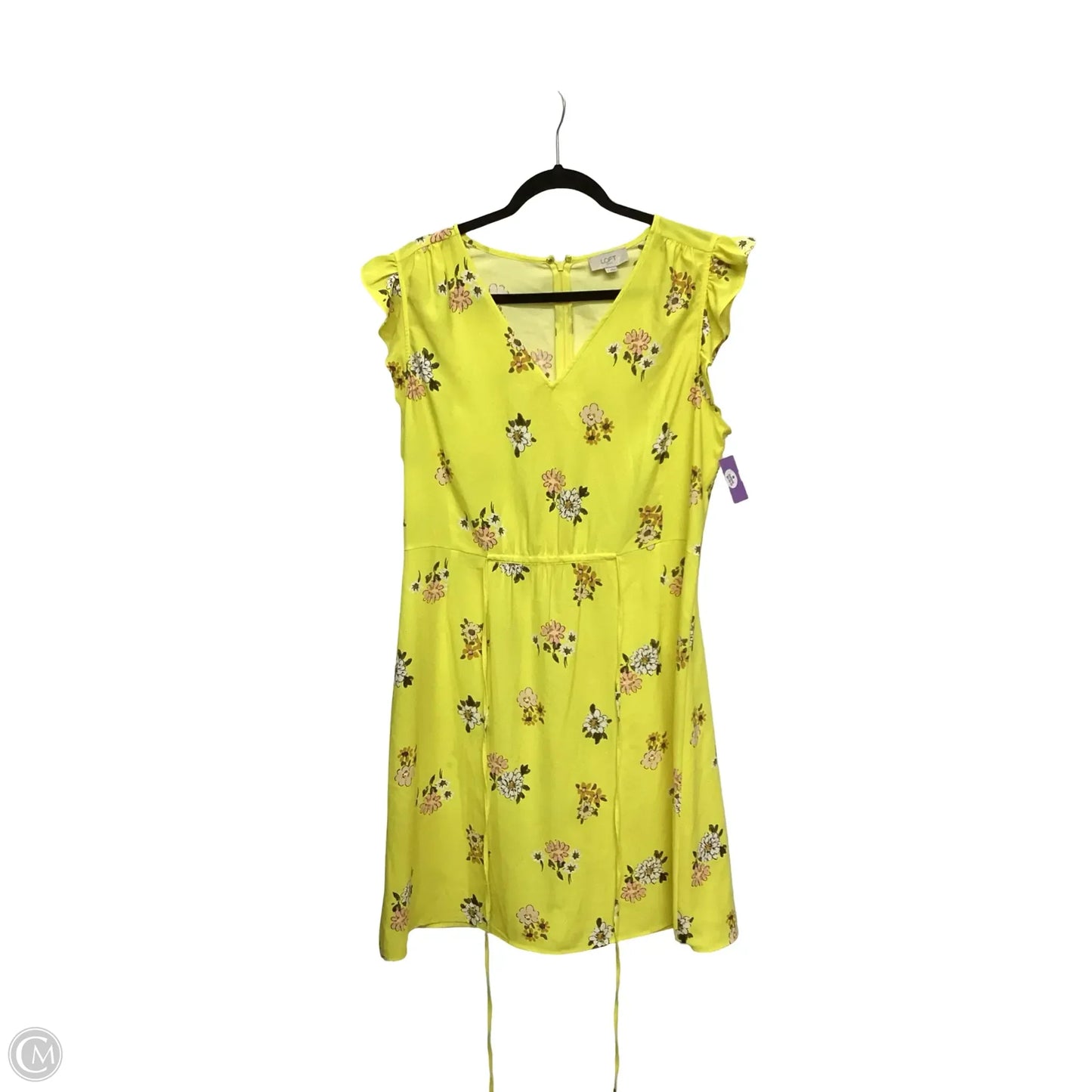 Dress Casual Short By Loft In Yellow, Size: L