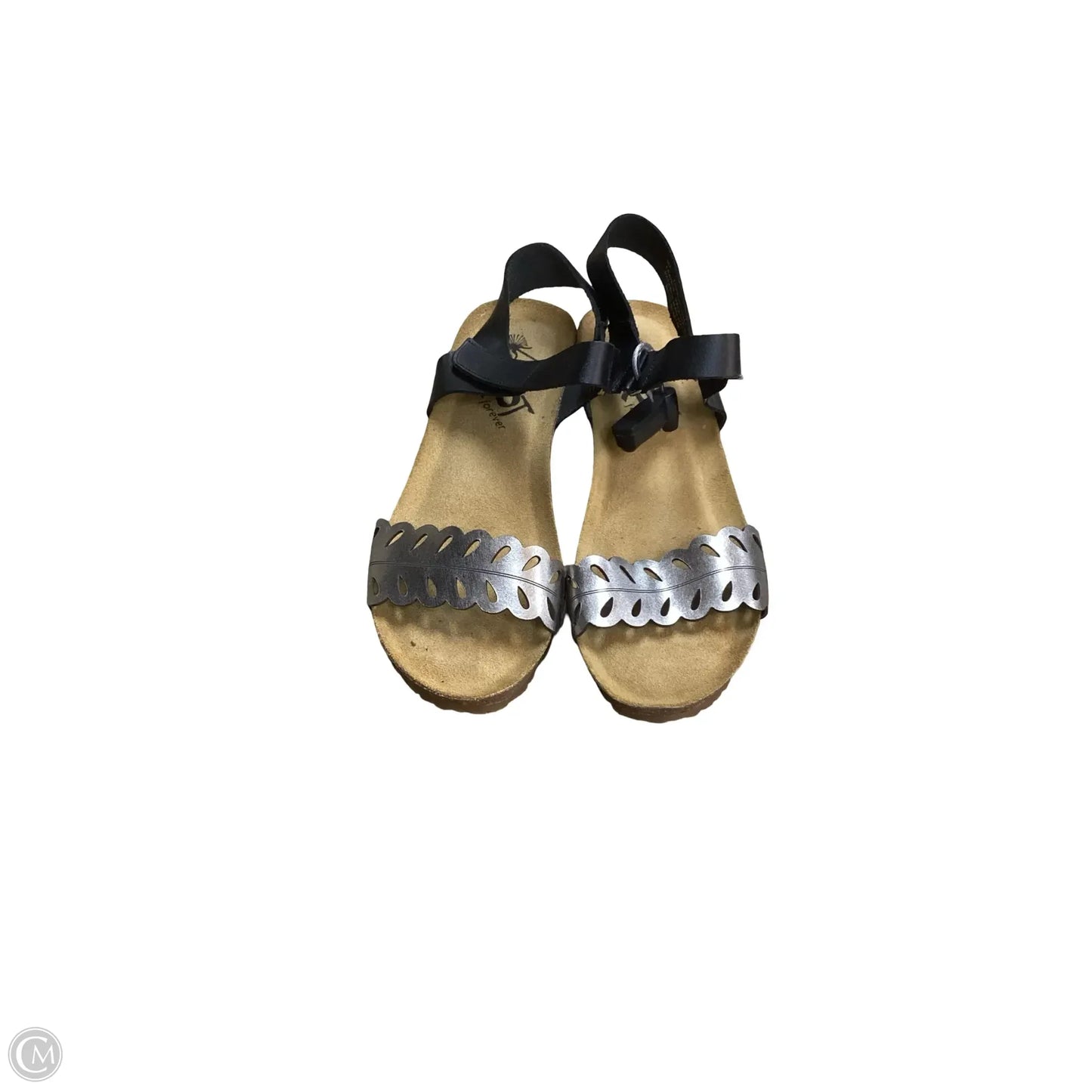 Sandals Heels Wedge By Otbt In Brown, Size: 8