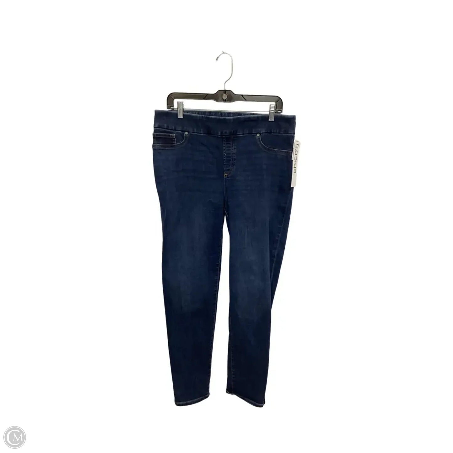 Jeans Jeggings By Chicos In Blue Denim, Size: 10