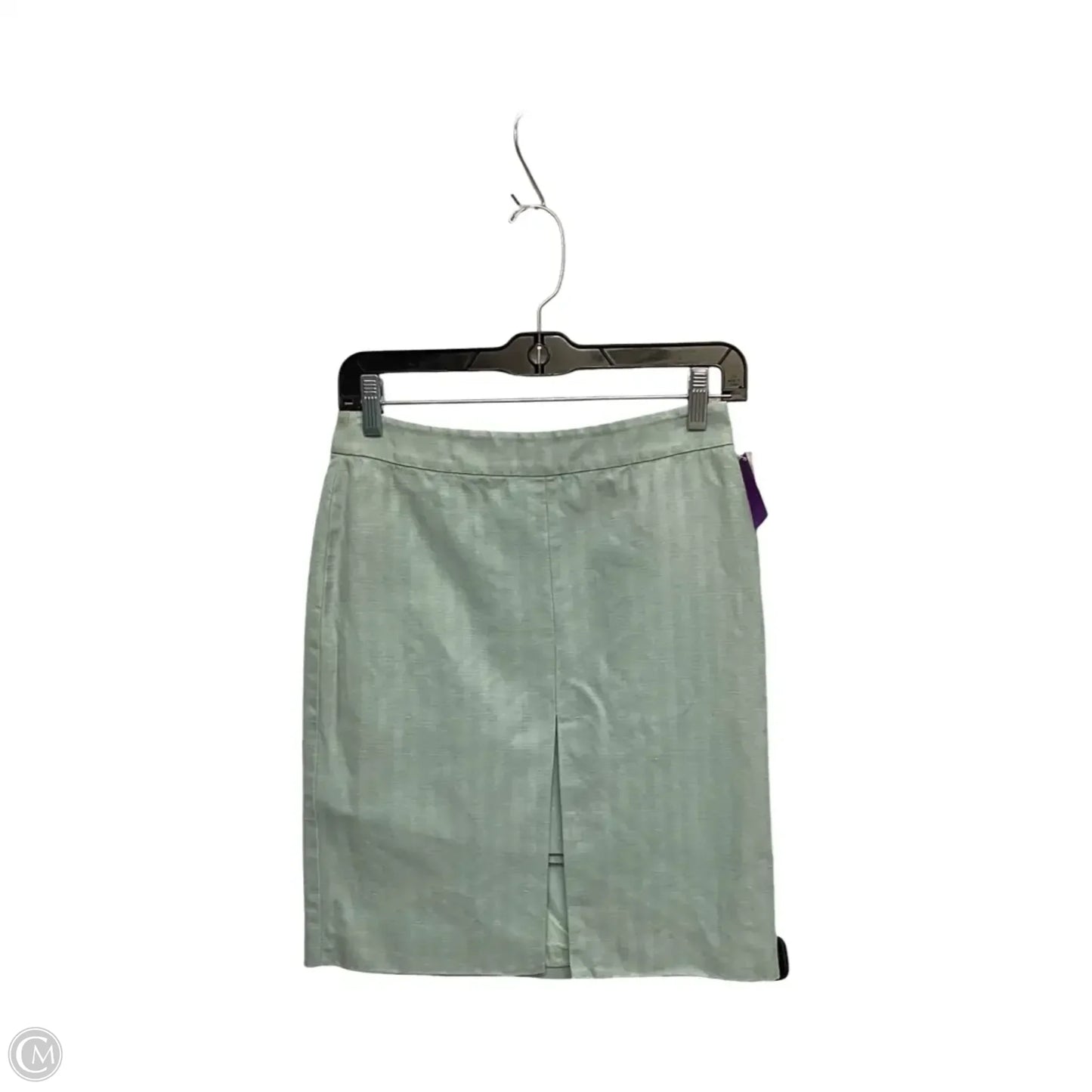 Skirt Designer By Kate Spade In Green, Size: 0