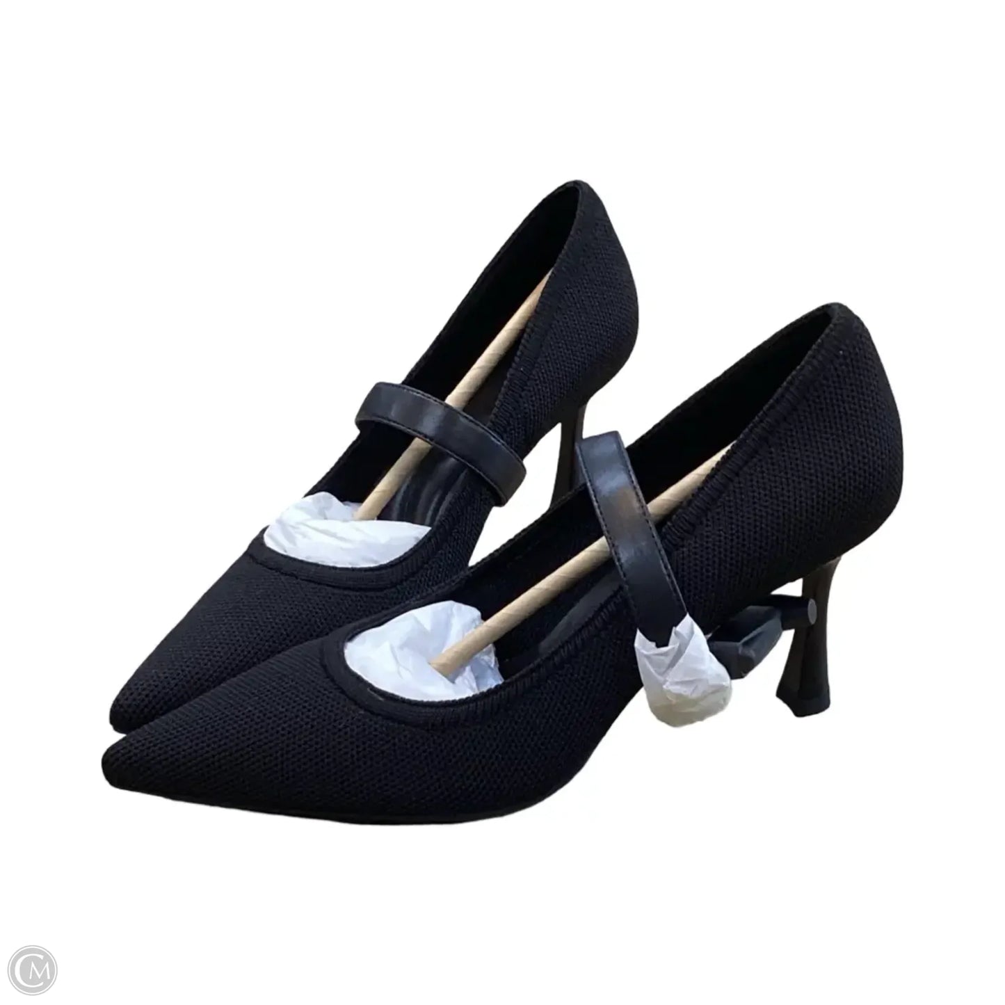 Shoes Heels Kitten By Cmb In Black, Size: 6