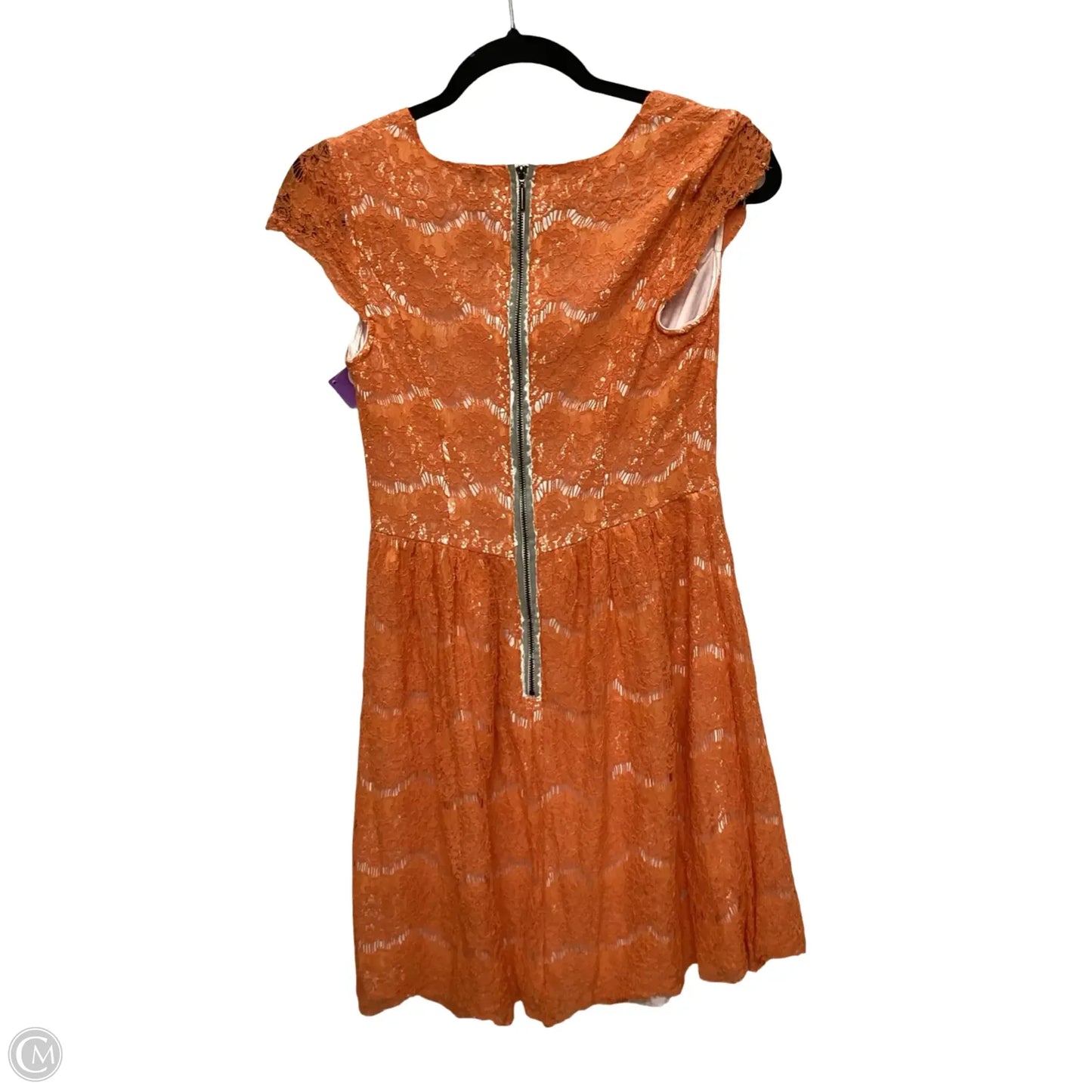 Dress Casual Short By Kensie In Orange, Size: Xs