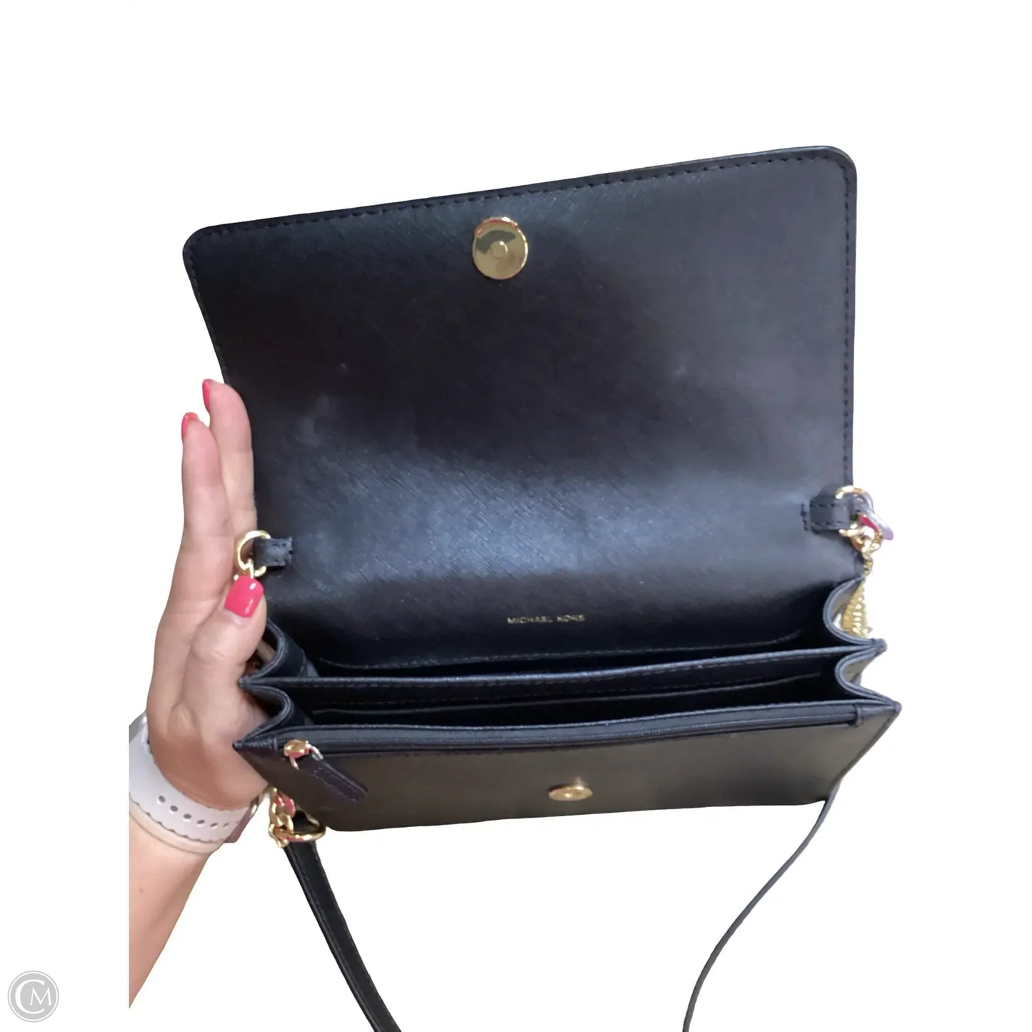 Crossbody Designer By Michael Kors, Size: Medium