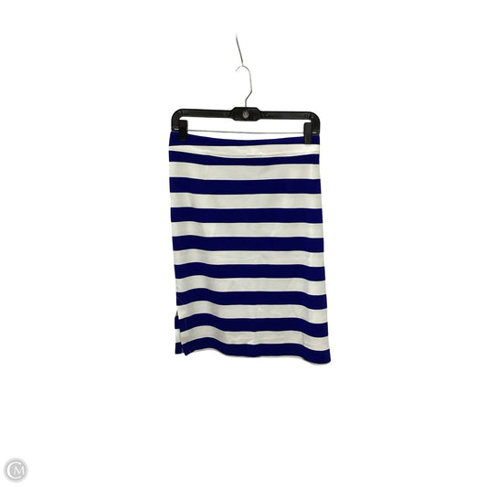 Skirt Mini & Short By Banana Republic In Striped Pattern, Size: 14