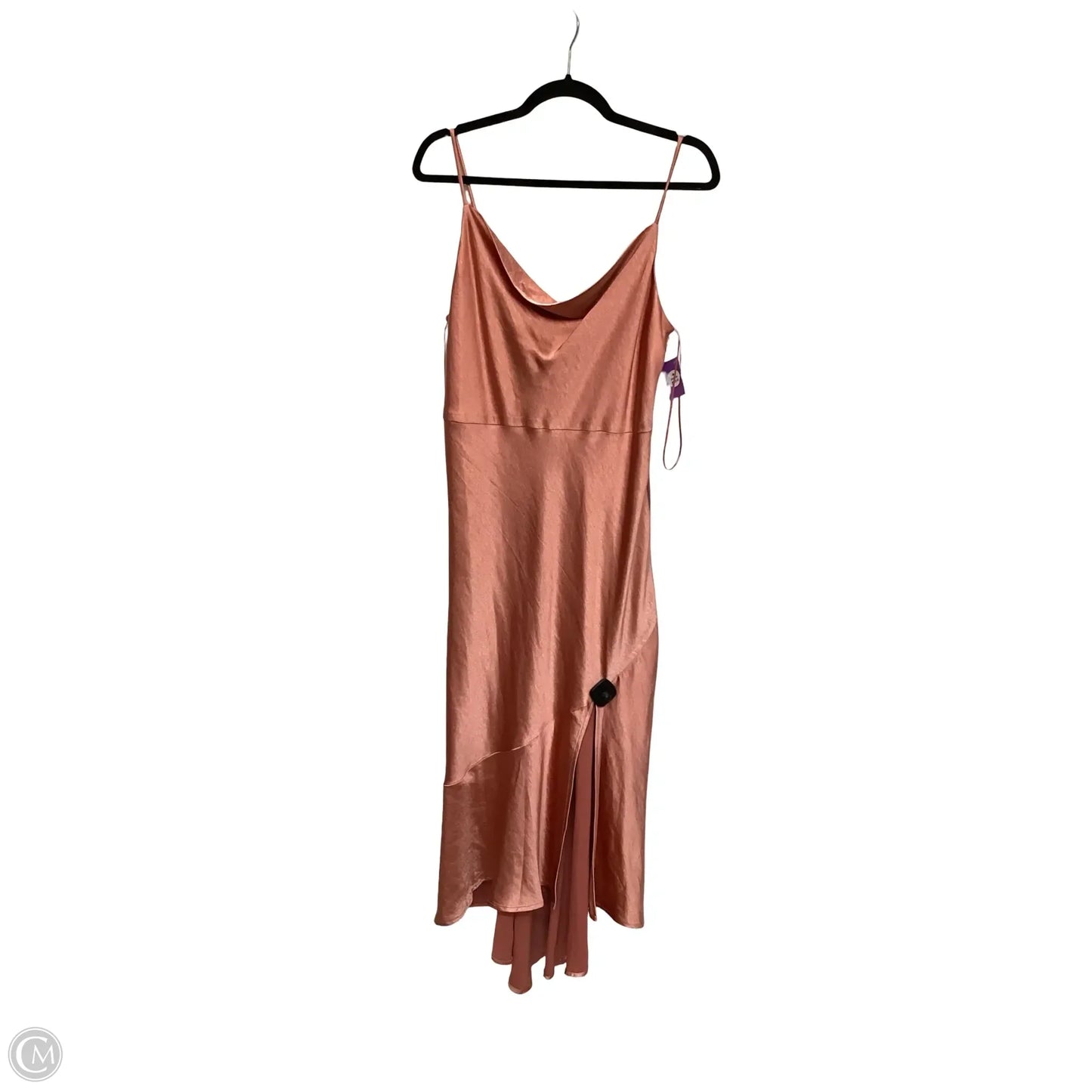 Dress Party Midi By Skies Are Blue In Peach, Size: L