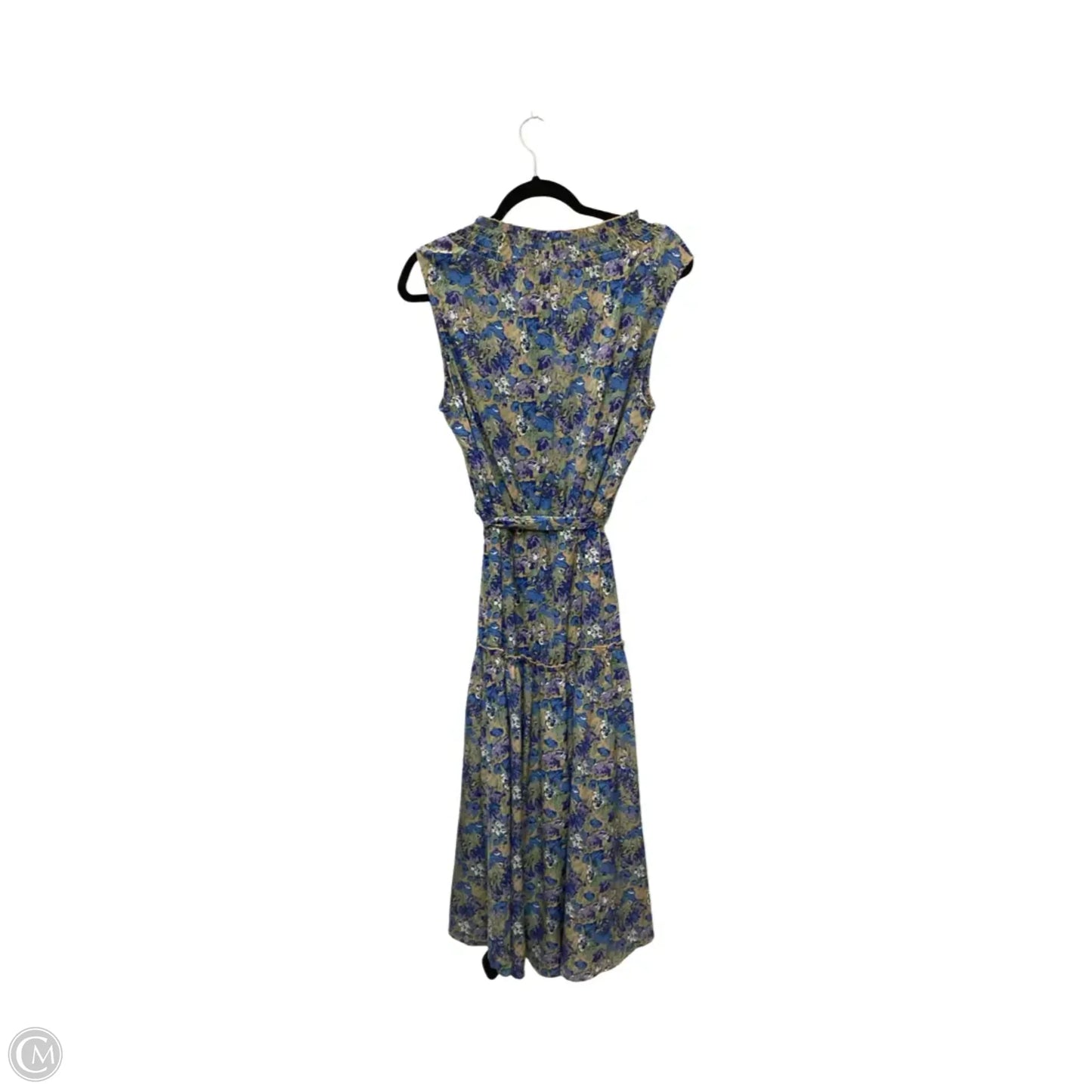 Dress Casual Maxi By Entro In Floral Print, Size: L