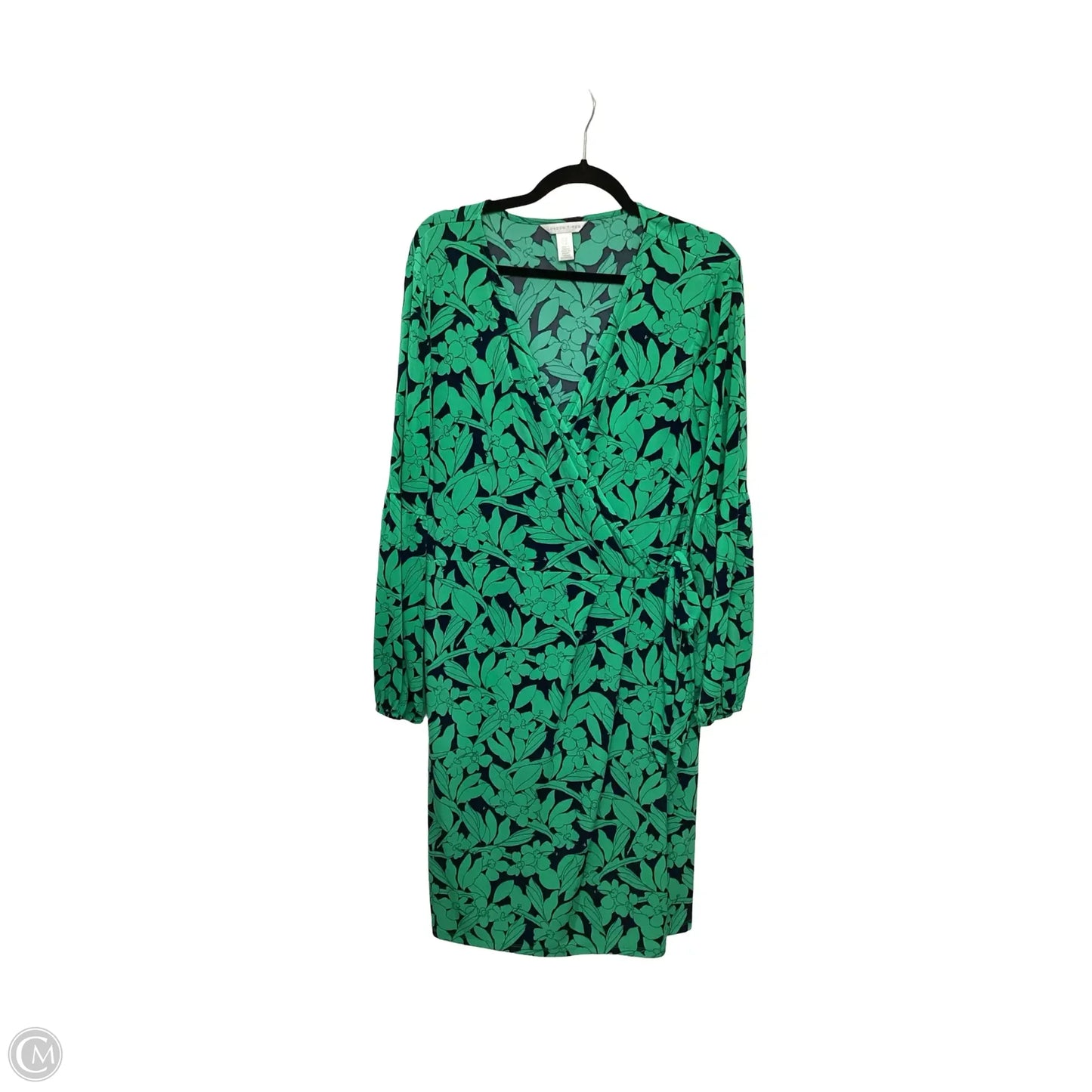Dress Casual Midi By London Times In Green, Size: 16