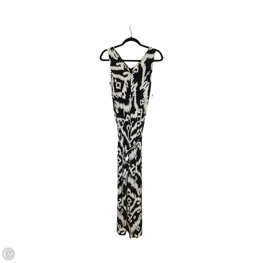Jumpsuit By Chicos In Black & White, Size: 0