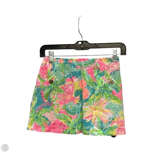 Skort Designer By Lilly Pulitzer In Multi-colored, Size: Xs
