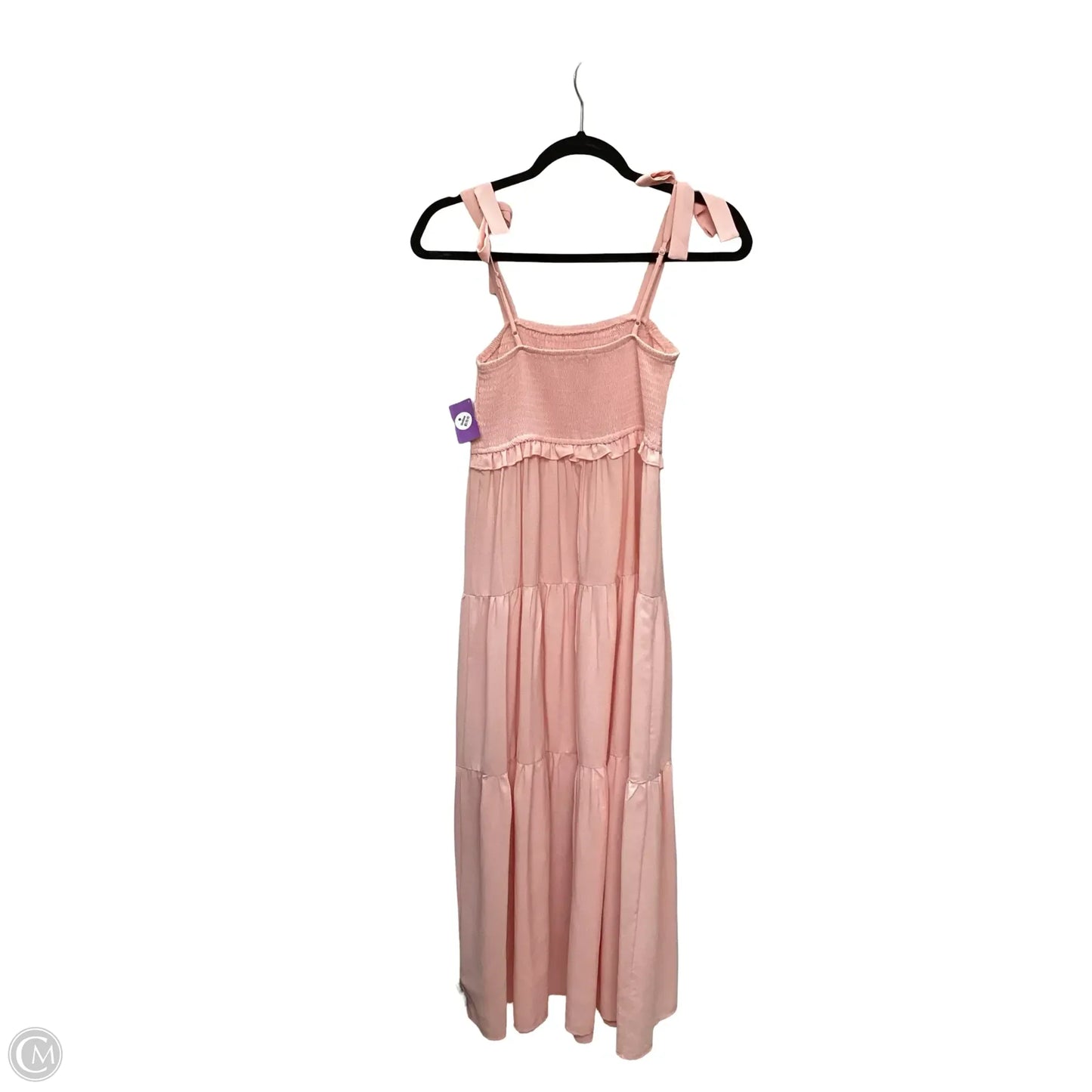 Dress Casual Midi By Mi Ami In Pink, Size: S