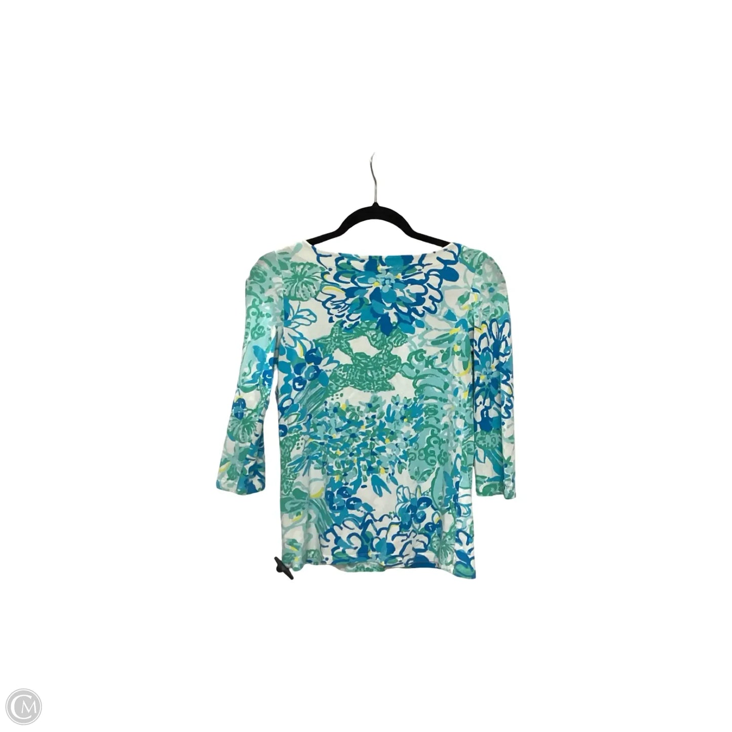 Blouse Designer By Lilly Pulitzer In Blue, Size: Xs