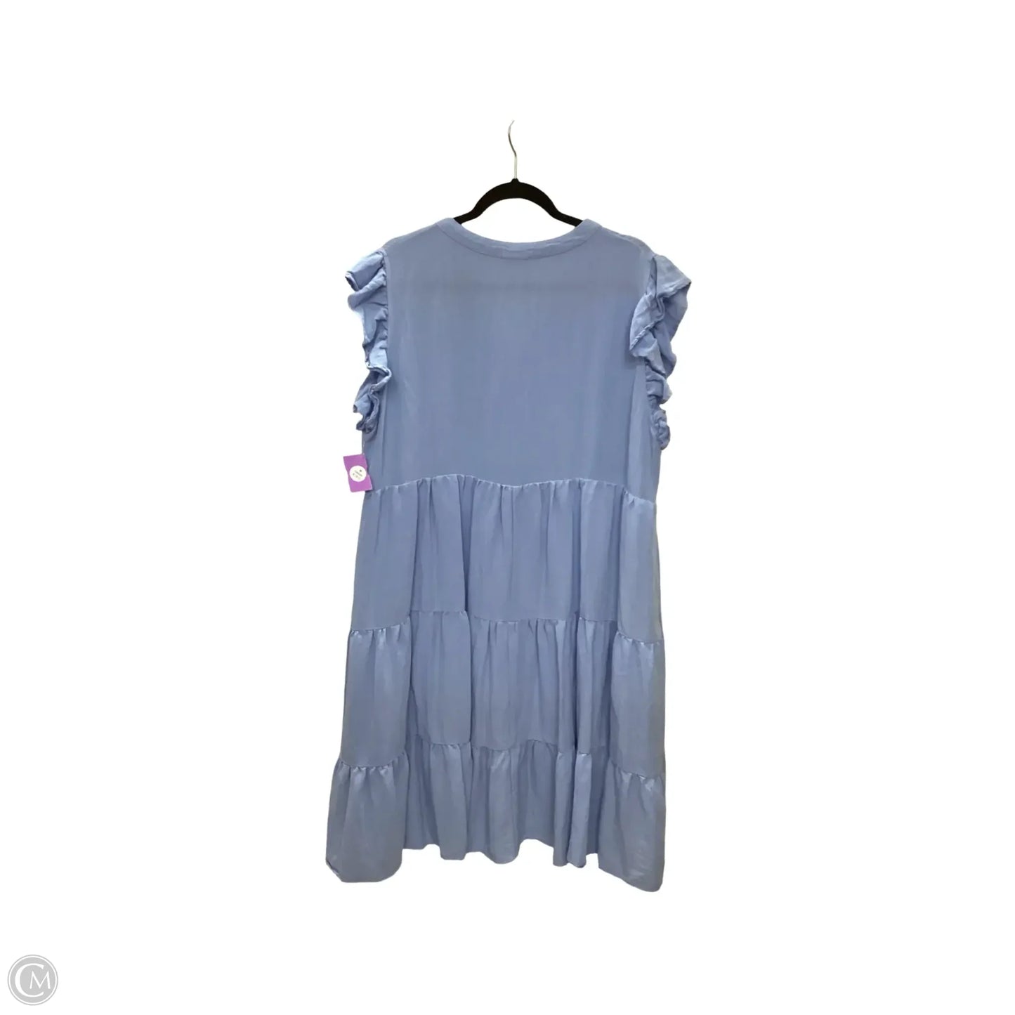 Dress Casual Maxi By Entro In Blue, Size: Xl