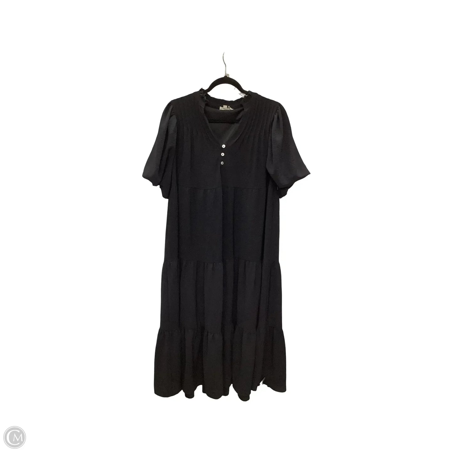 Dress Casual Midi By Entro In Black, Size: M
