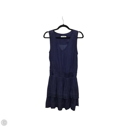 Dress Casual Short By Do + Be In Blue, Size: M
