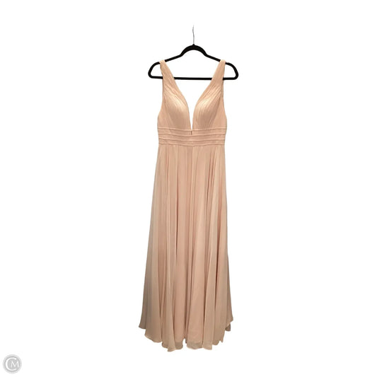Dress Party Long By rated pg In Peach, Size: 10