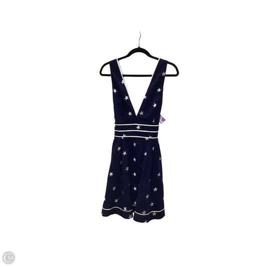 Dress Casual Short By Lauren James In Blue, Size: M