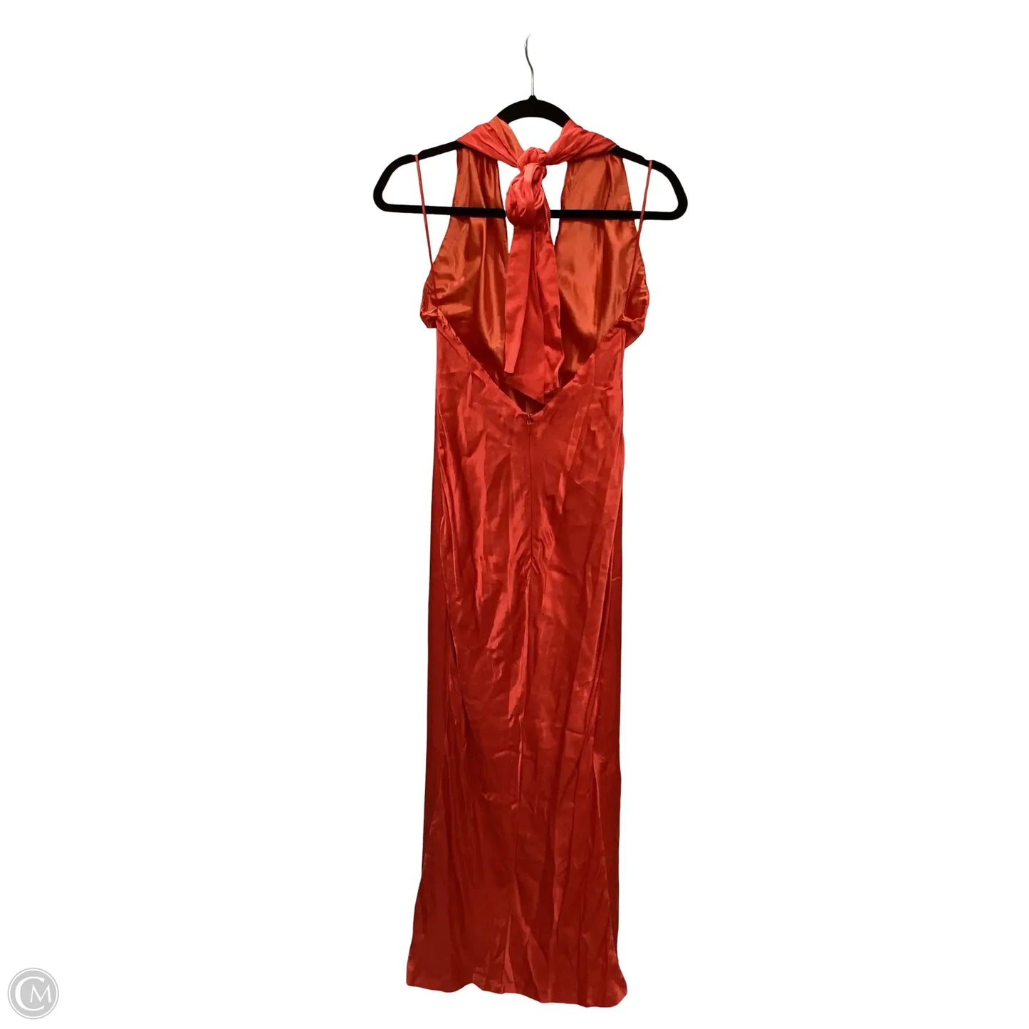 Designer Dress Party Long By Bardot In Orange, Size: S