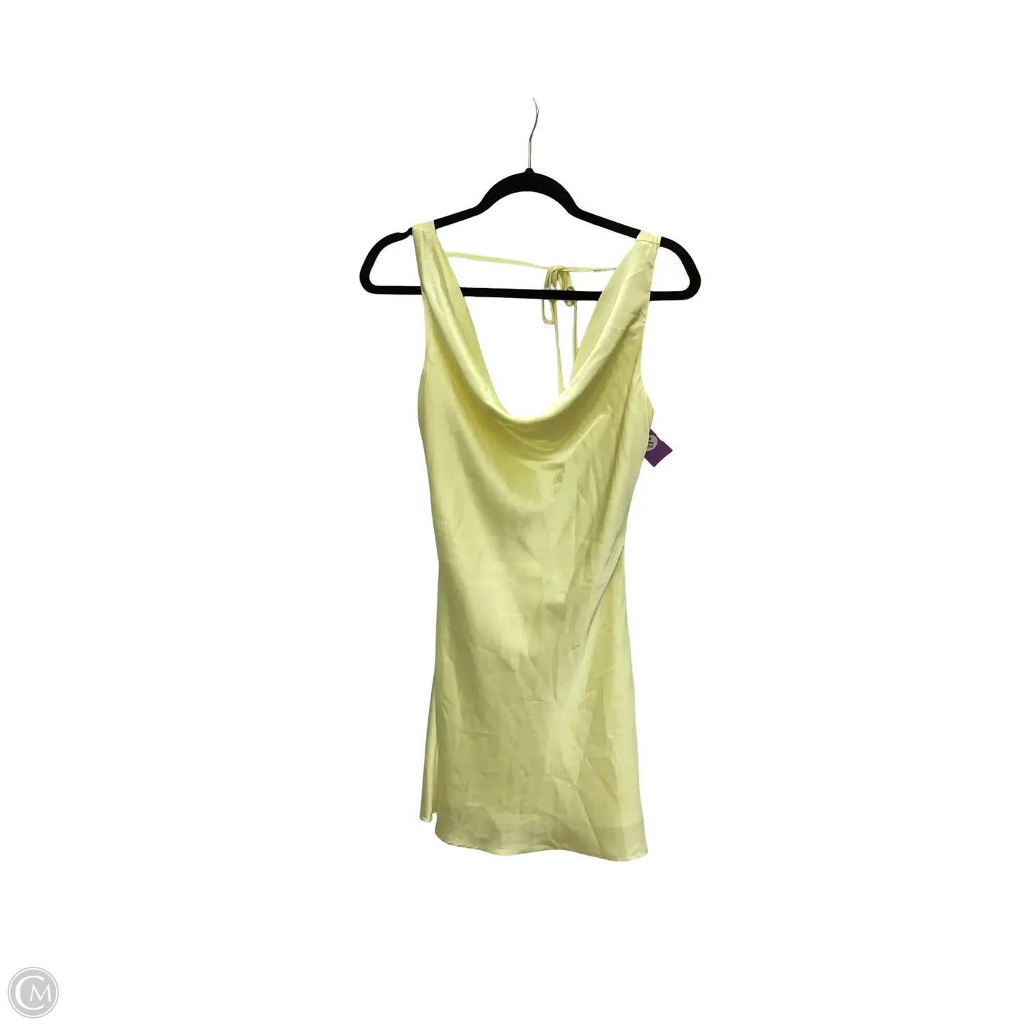 Dress Party Short By Clothes Mentor In Yellow, Size: 6
