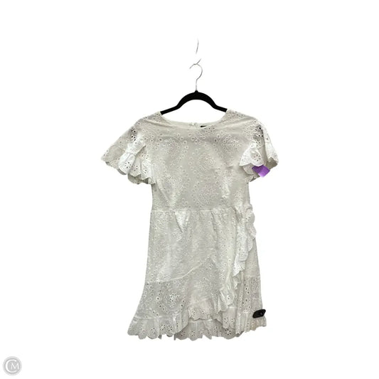 Dress Casual Short By Ivory Ella In White, Size: M