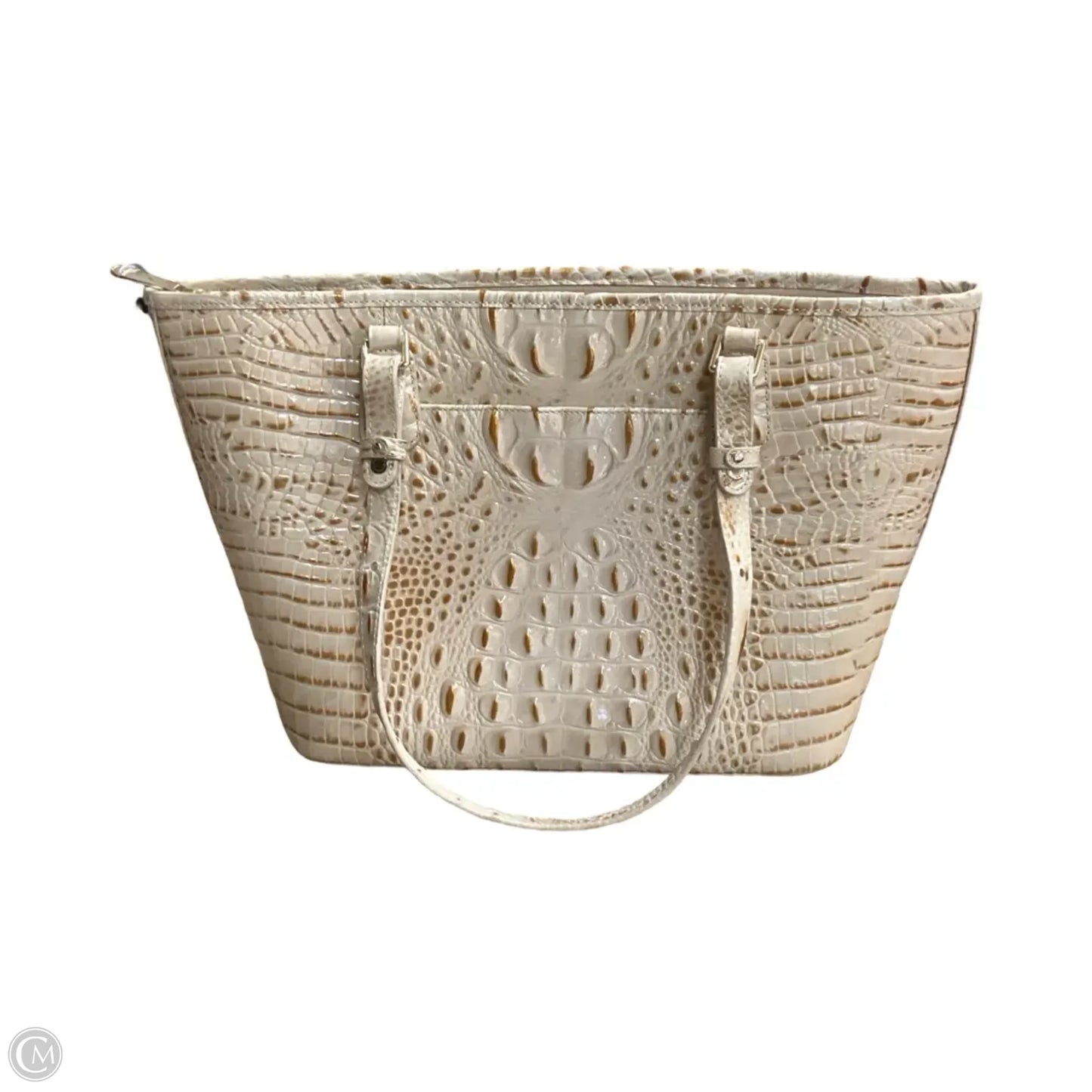 Handbag Designer By Brahmin, Size: Large