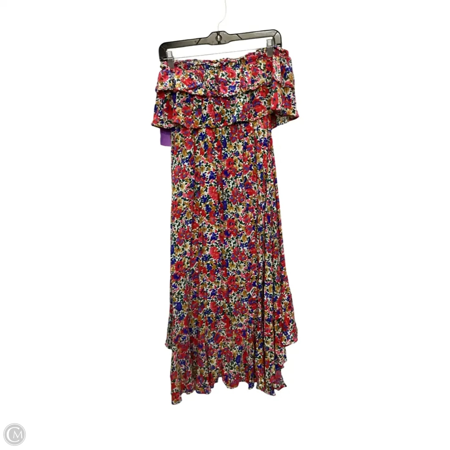 Dress Casual Midi By Entro In Floral Print, Size: M