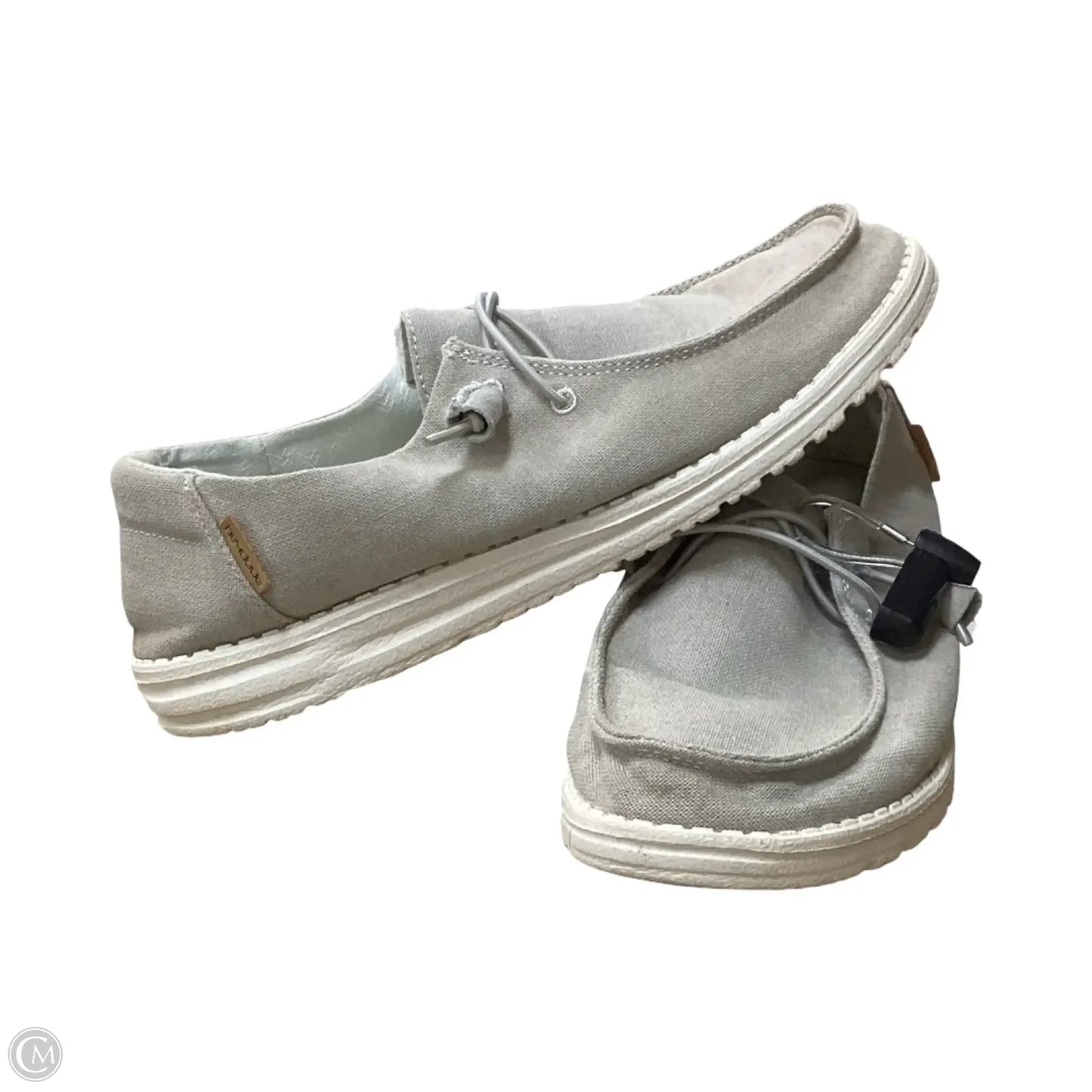 Shoes Flats By Hey Dude In Tan, Size: 9