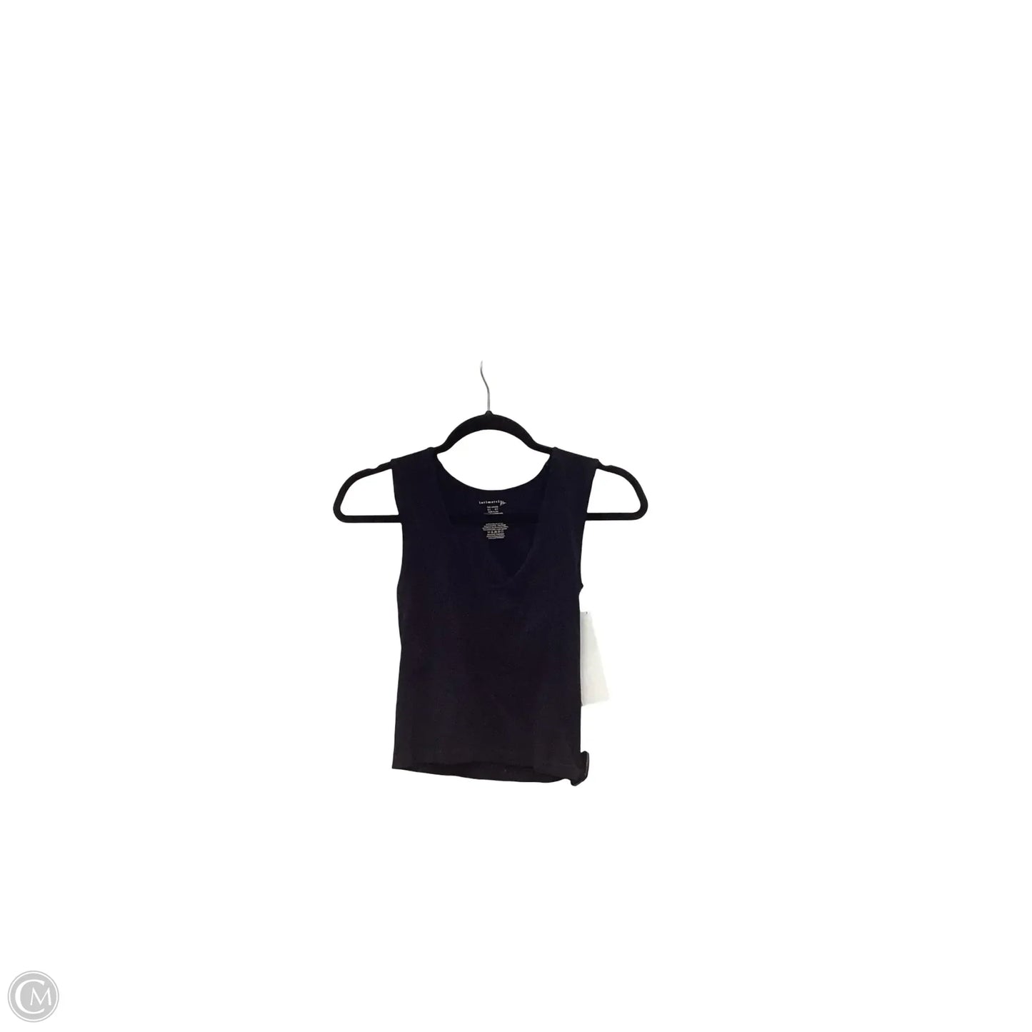 Blouse Sleeveless By Free People In Black, Size: Xs