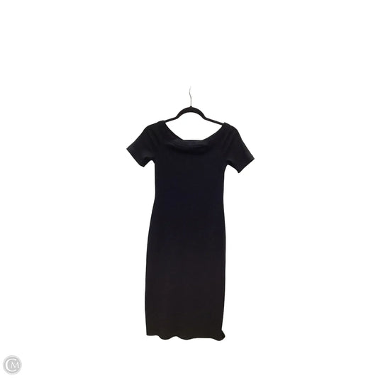 Dress Casual Midi By Universal Thread In Black, Size: Xs