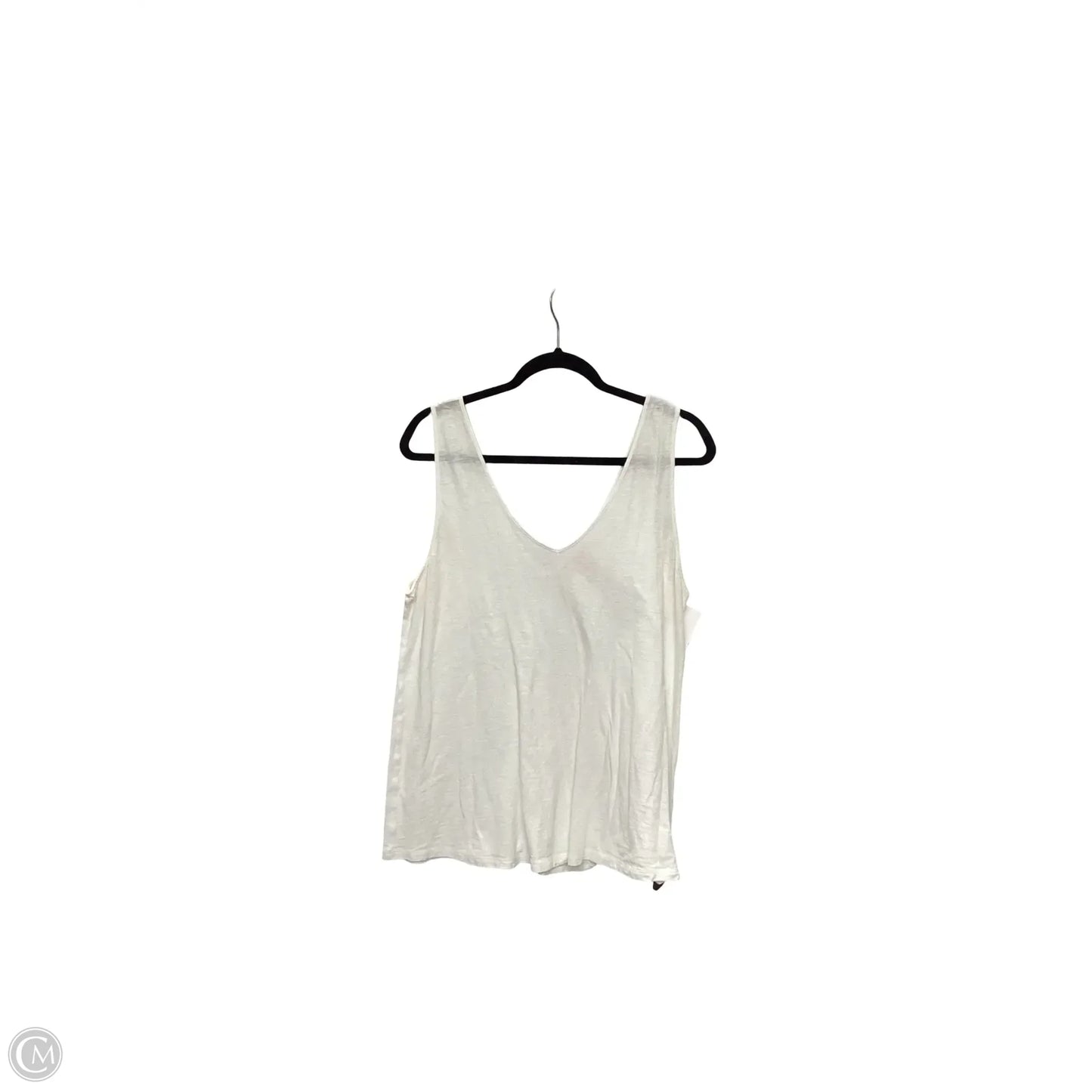 Sleeveless Top Designer By Lilly Pulitzer In White, Size: Xl