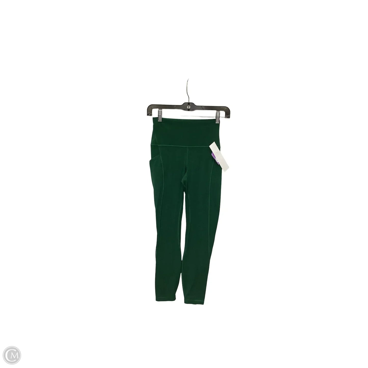 Athletic Leggings By Lululemon In Green, Size: 4