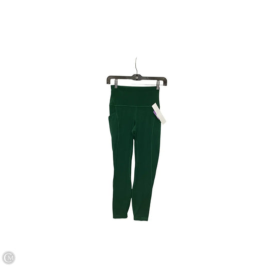 Athletic Leggings By Lululemon In Green, Size: 4