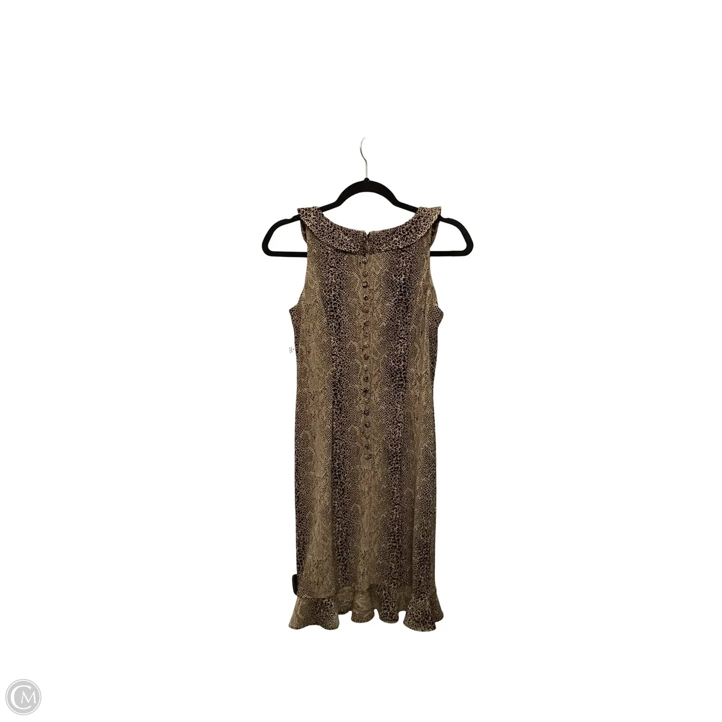 Dress Casual Short By Donna Morgan In Animal Print, Size: 8p