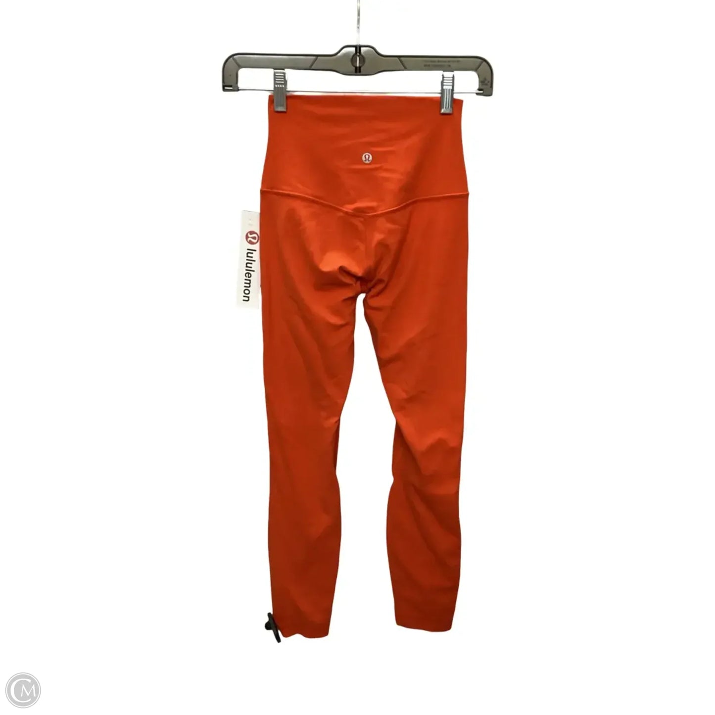 Athletic Leggings By Lululemon In Orange, Size: 2