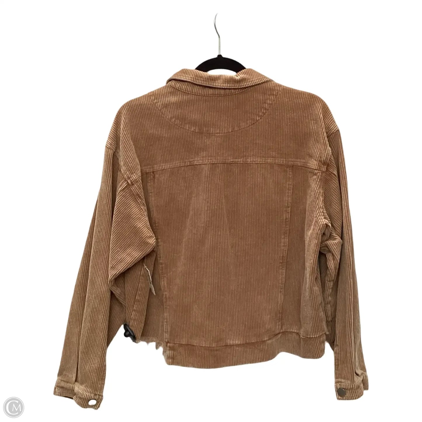 Jacket Shirt By Altard State In Orange, Size: S
